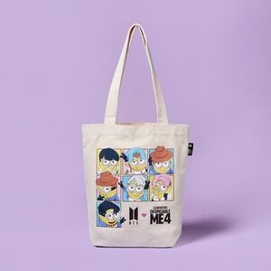 BTS x Despicable Me 4 tote bag (limited edition)